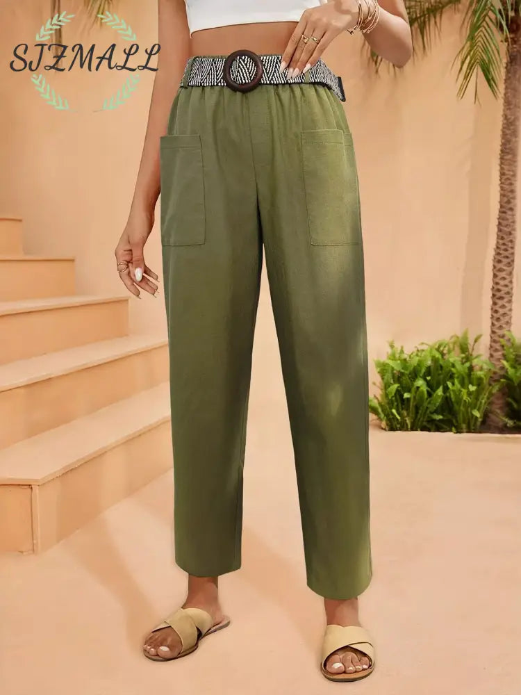 Casual Wide Leg Pants