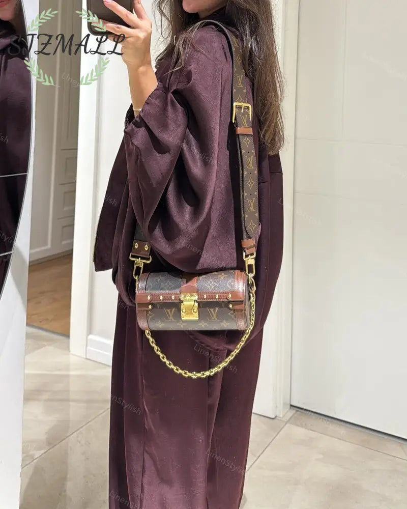 Casual Zip Jacket & Pants Two-Piece Set