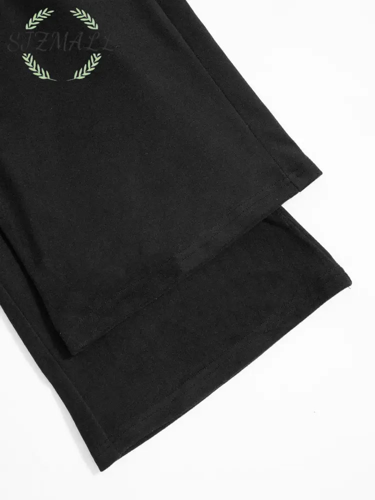 Relaxed Fit Drawstring Pants